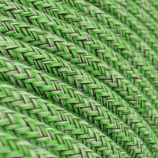 UV resistant green textile cable