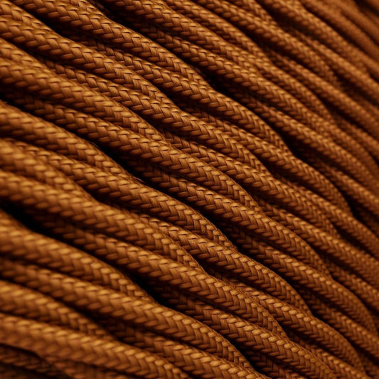 Twisted whiskey viscose cable