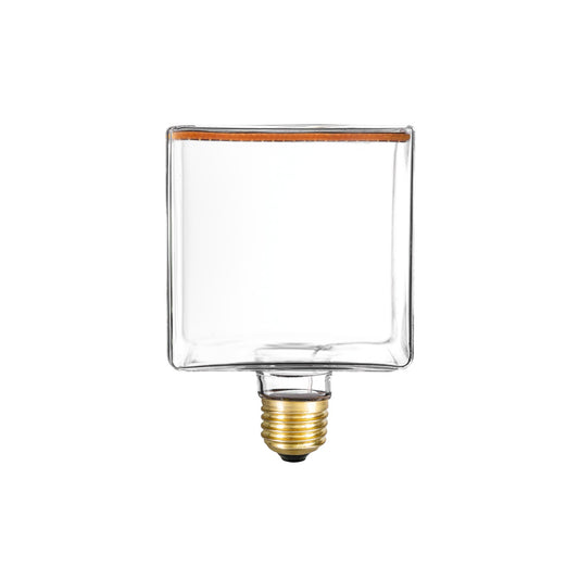 LED Cube E27 Clear Filament 4,5W 2200K dimmable bulb