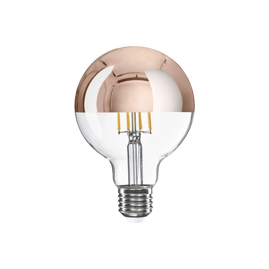 LED G95 E27 Coper Mirror 7W 2700K Dimmable Bulb