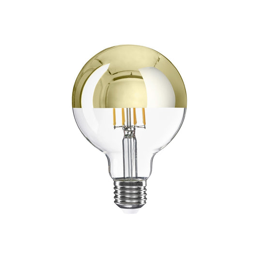 LED G95 E27 Gold Mirror 7W 2700K Dimmable Bulb