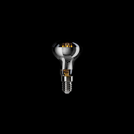 LED R50 E14 Silver Mirror 4W 2700K Dimmable Bulb