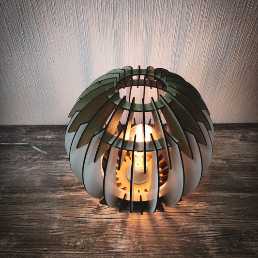 Wooden table lamp ,,Keilbin"