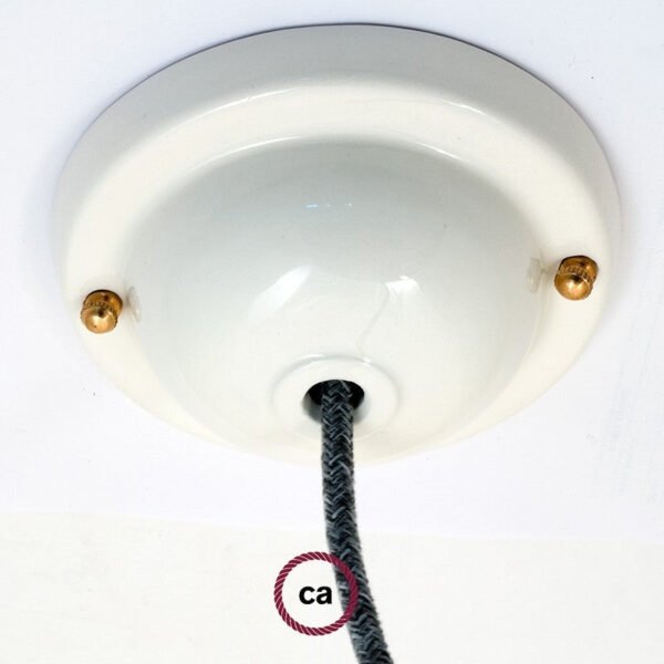 Ceramic pendant mounting base