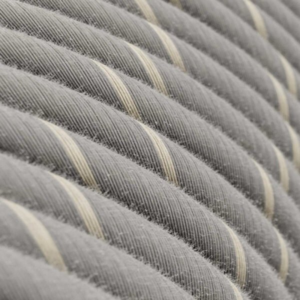 Light Gray and linen cable