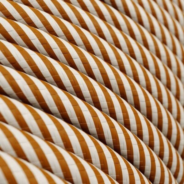 White and whiskey textile cable