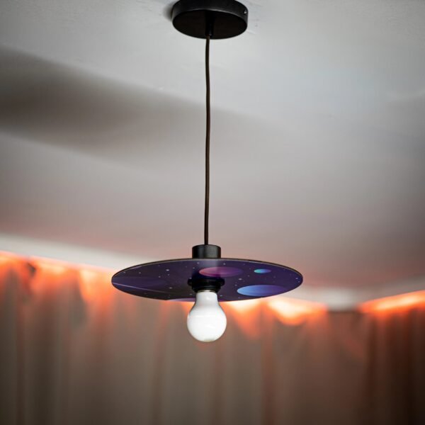 Wooden pendant lamp ,,Lepsi"