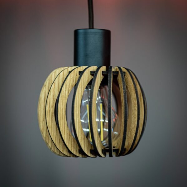 Wooden pendant lamp ,,Dali"