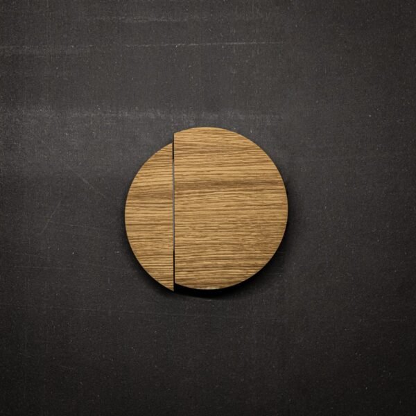 Wooden LED wall lamp ,,Deimone"