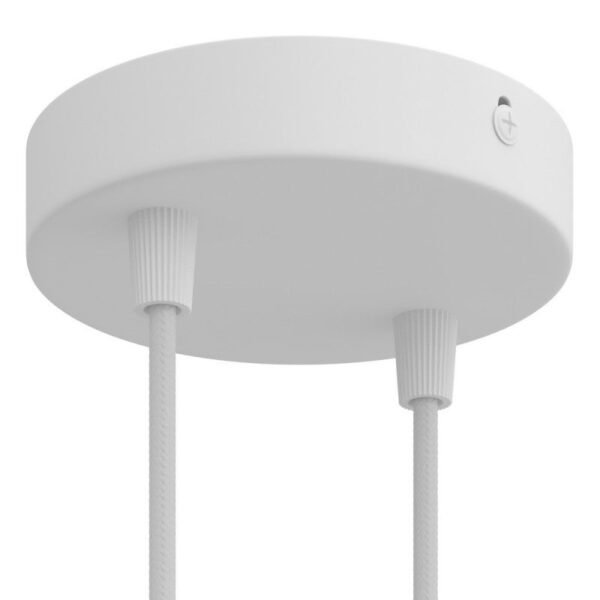 Metal 2 cable pendant mounting base