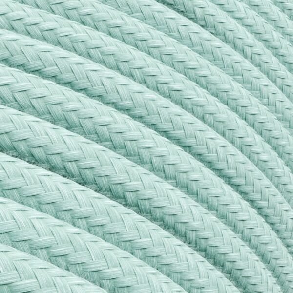 Light green cotton cable