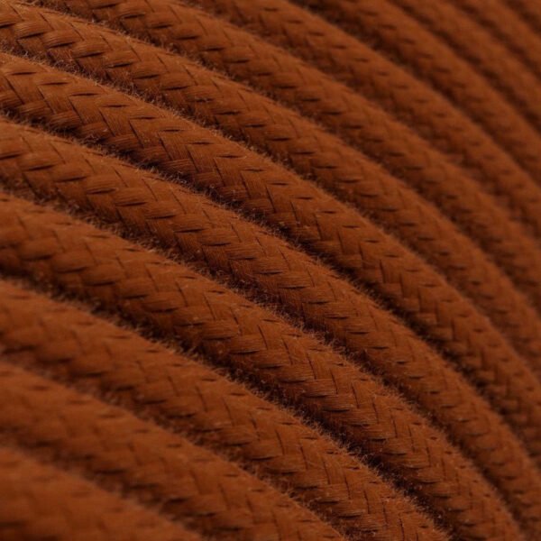 Brown cotton cable