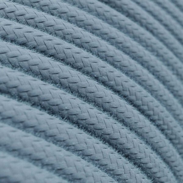 Light blue cotton cable