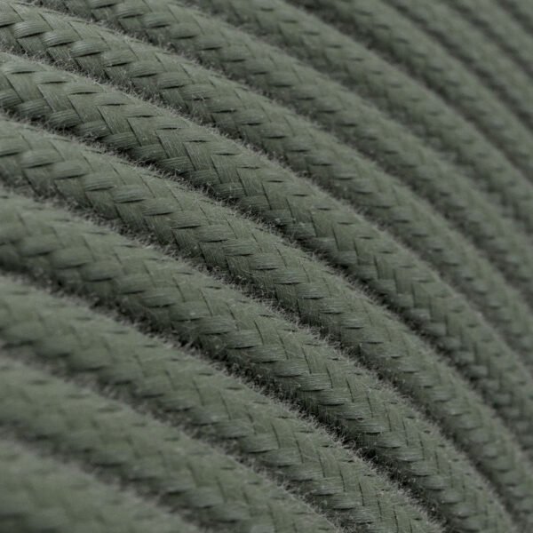 Green Gray cotton cable