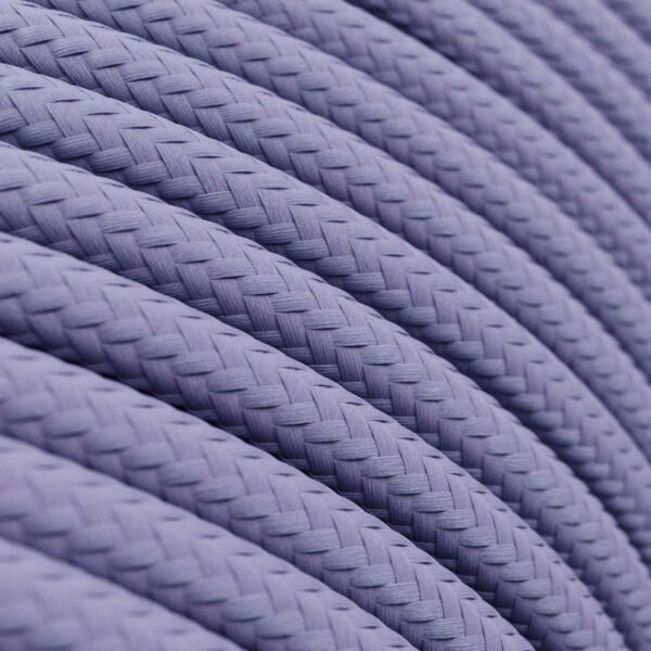 Lilac viscose cable