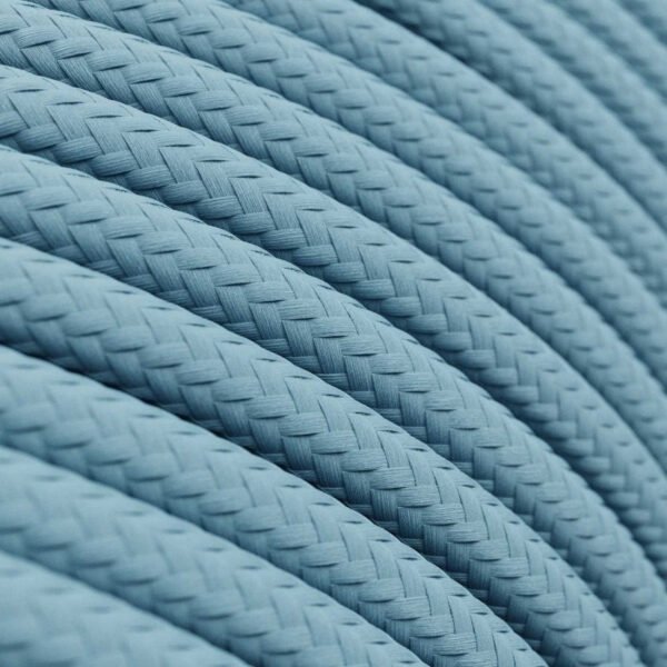 Light blue viscose cable