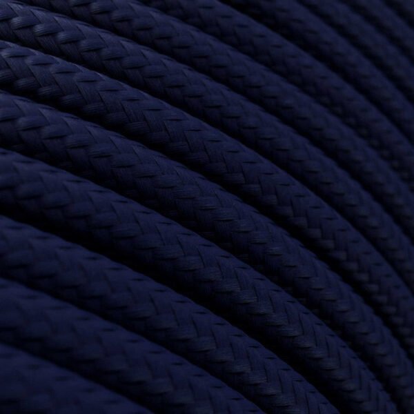Dark blue viscose cable