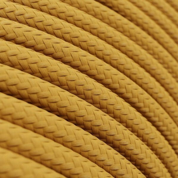 Mustard viscose cable