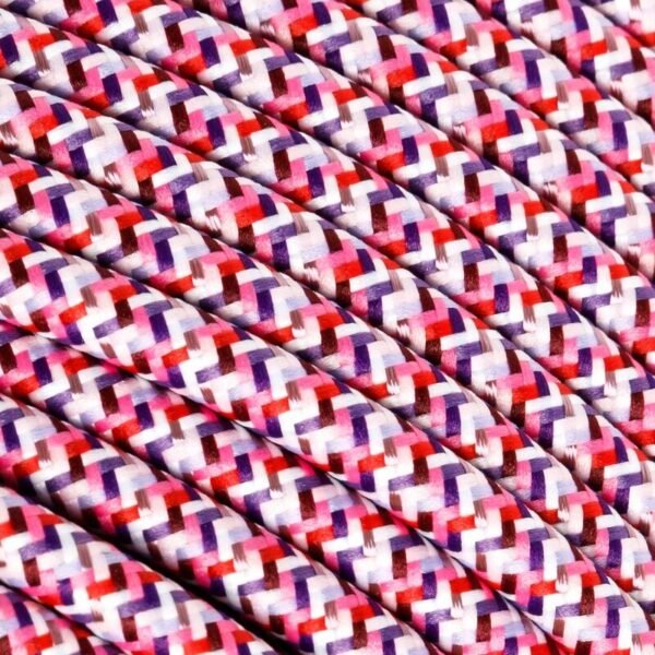 Zag pink viscose cable
