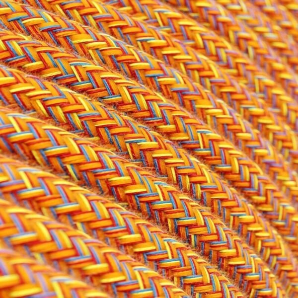 Flame cotton cable