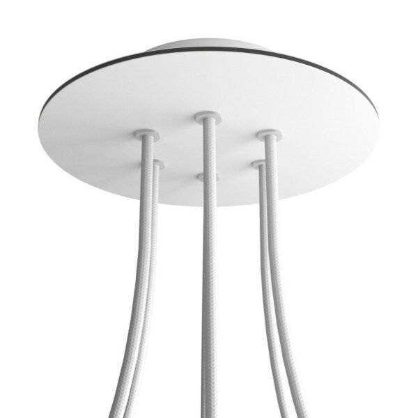 Round 6 cable pendant mounting base