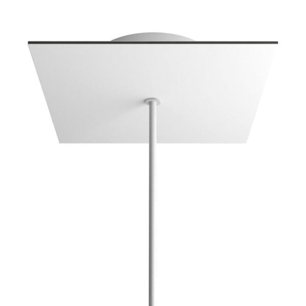 Square 1 cable pendant mounting base