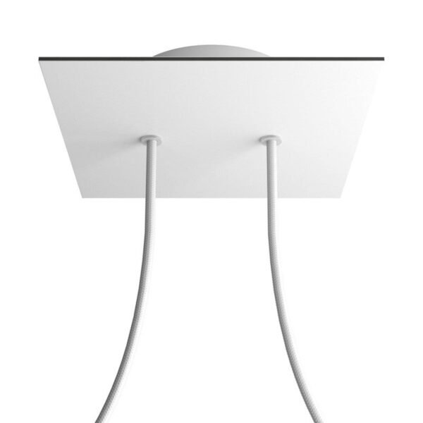 Square 2 cable pendant mounting base