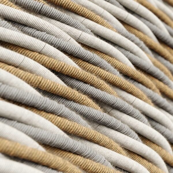 Twisted Jute with cotton and linen cable