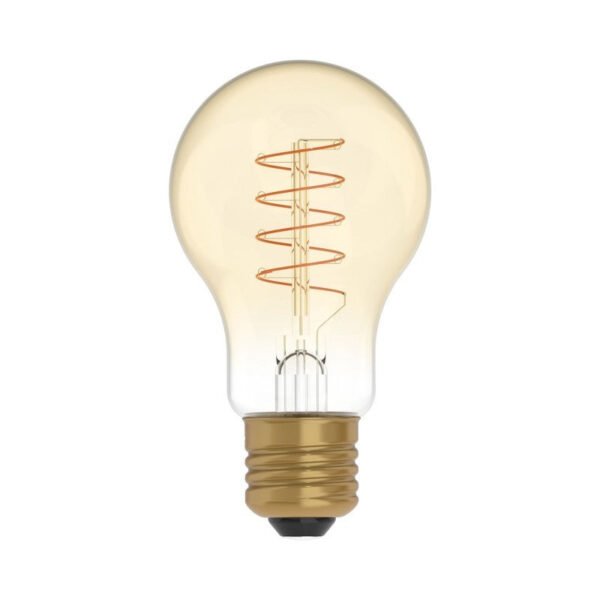 LED E27 A60 Golden Filament 4W 1800K Dimmable Bulb