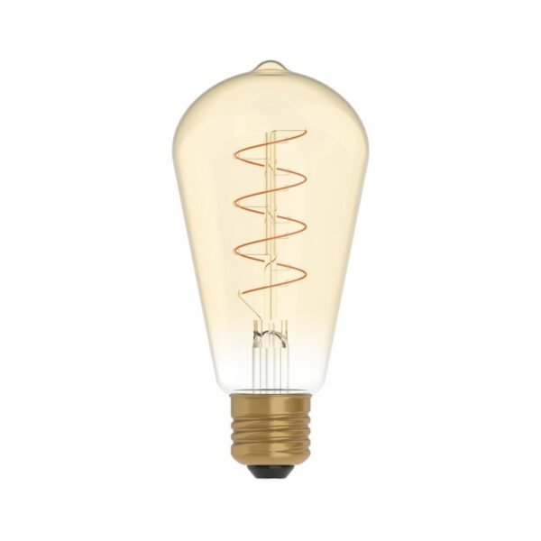 LED E27 ST64 Golden Filament 4W 1800K Dimmable Bulb