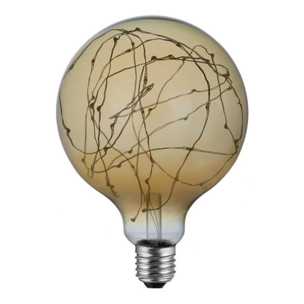 LED G125 E27 Golden Filament 2W 2000K Bulb