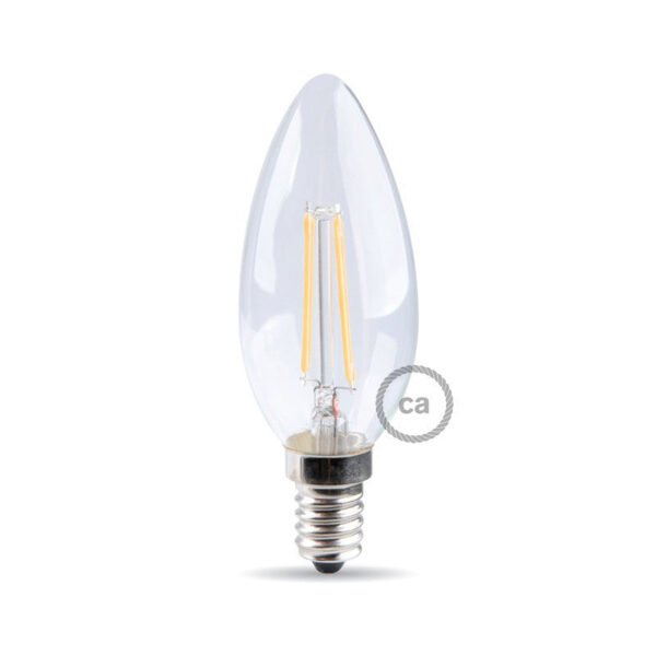 LED E14 Clear Filament 4,5W 2700K Bulb