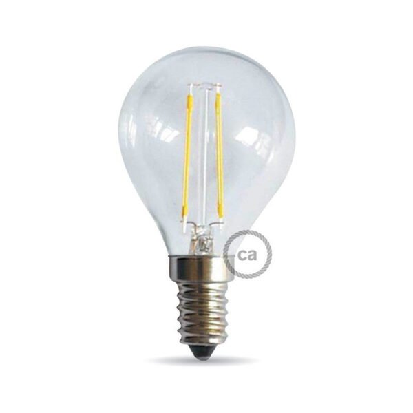 LED E14 Clear Filament 4,5W 2700K Bulb