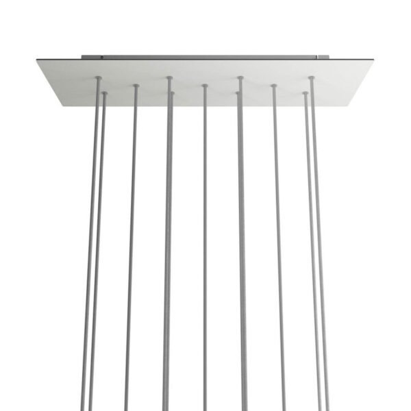 Rectangle XL 11 cable pendant mounting base