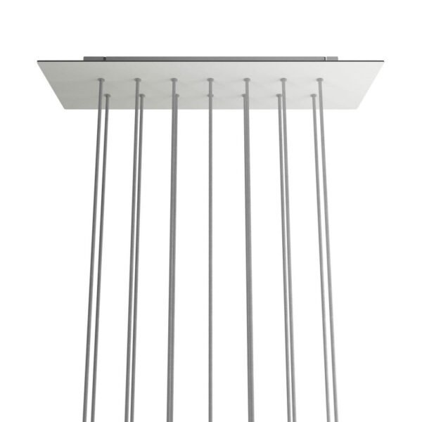 Rectangle XL 14 cable pendant mounting base