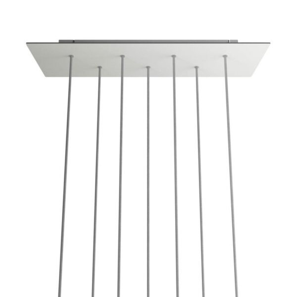 Rectangle XL 7 cable pendant mounting base