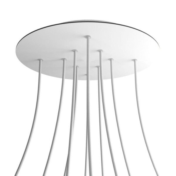 Round XL 10 cable pendant mounting base