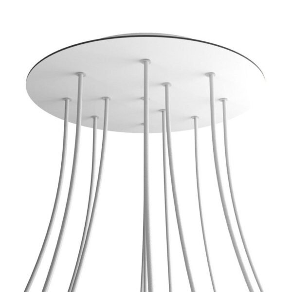 Round XL 12 cable pendant mounting base