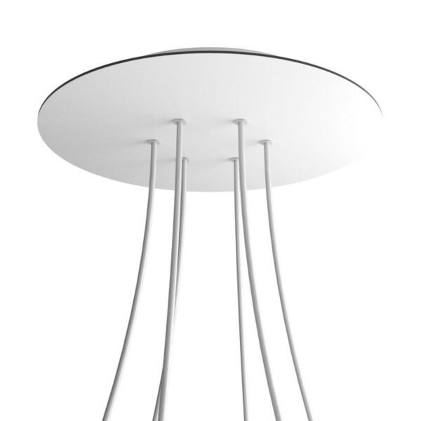 Round XL 6 cable pendant mounting base