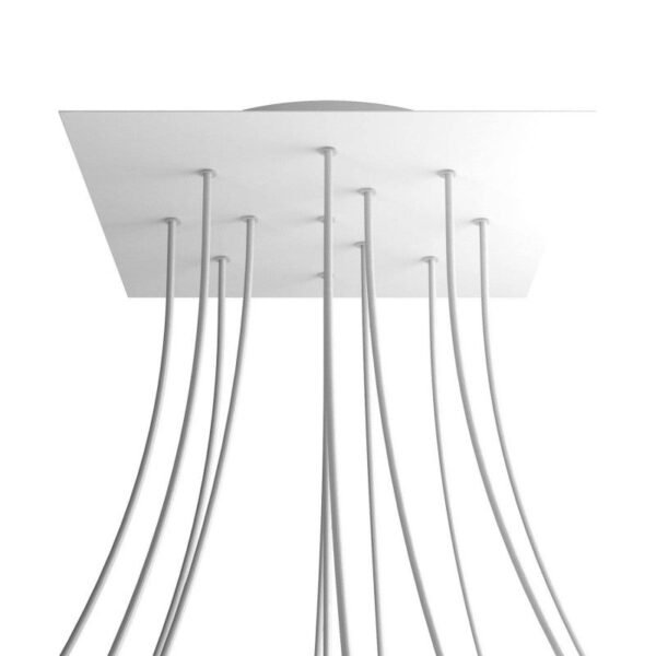 Square XL 12 cable pendant mounting base