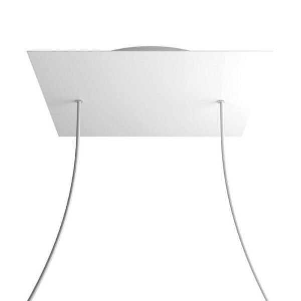 Square XL 2 cable pendant mounting base