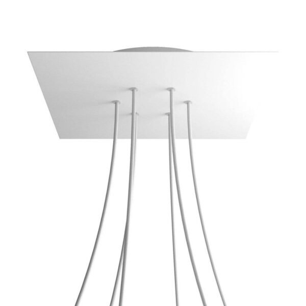Square XL 6 cable pendant mounting base