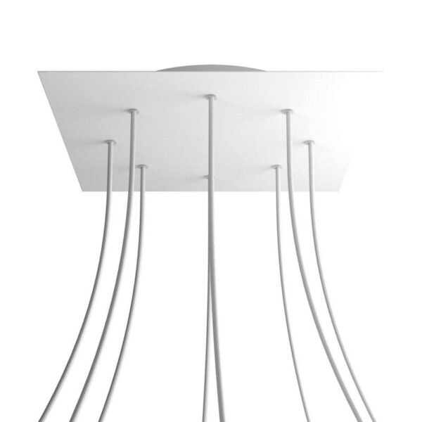 Square XL 8 cable pendant mounting base