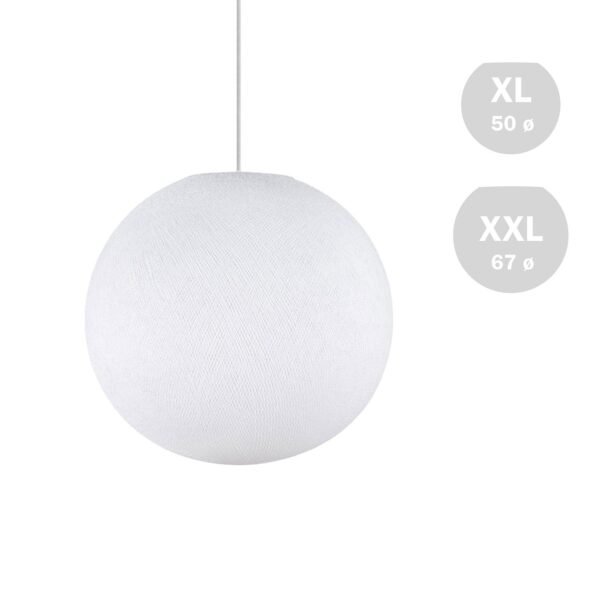 E27 handmade polyester sphere lampshade