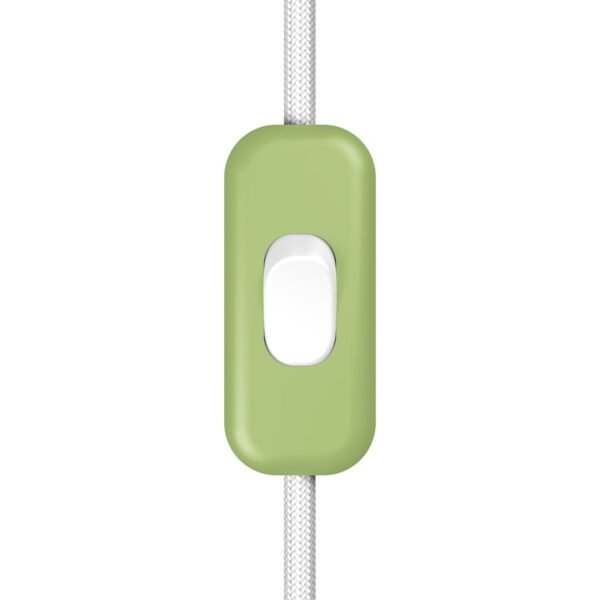 Light green single pole switch