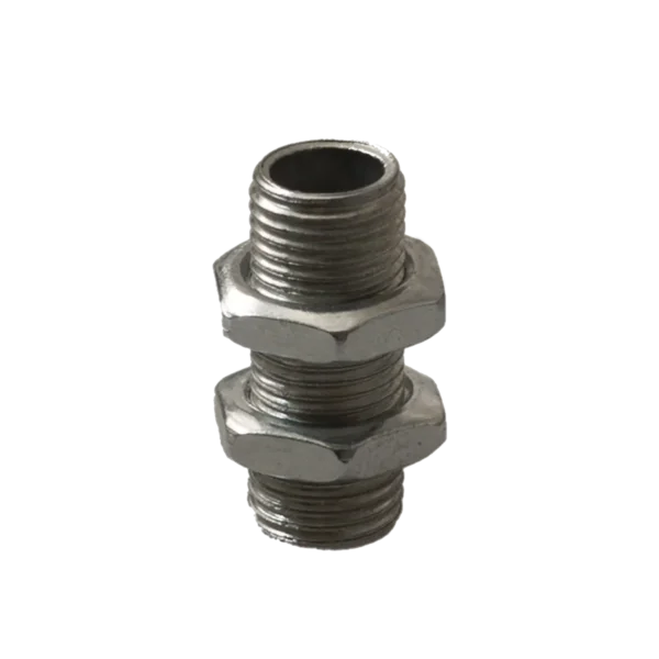 2 threaded tubes + 4 nuts