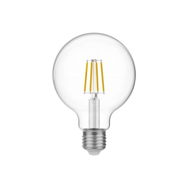 LED G95 E27 Clear Filament 4W 2700K Dimmable Bulb