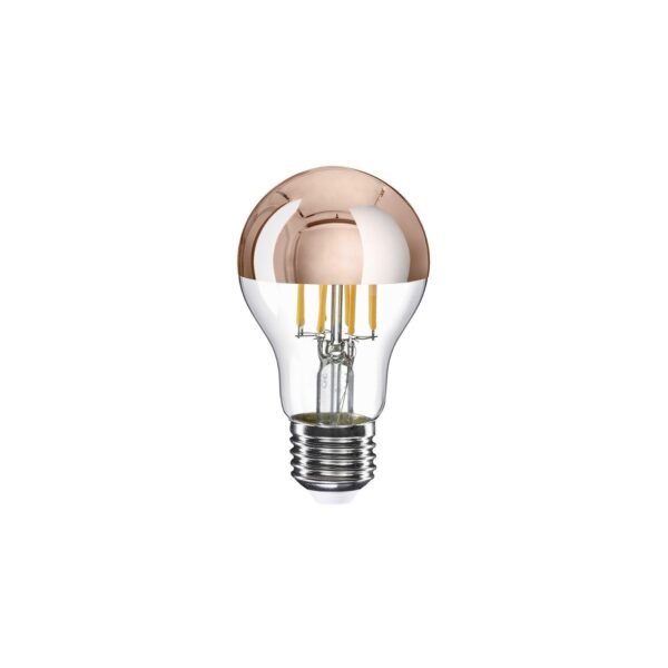 LED A60 E27 Copper Mirror 7W 2700K Dimmable Bulb