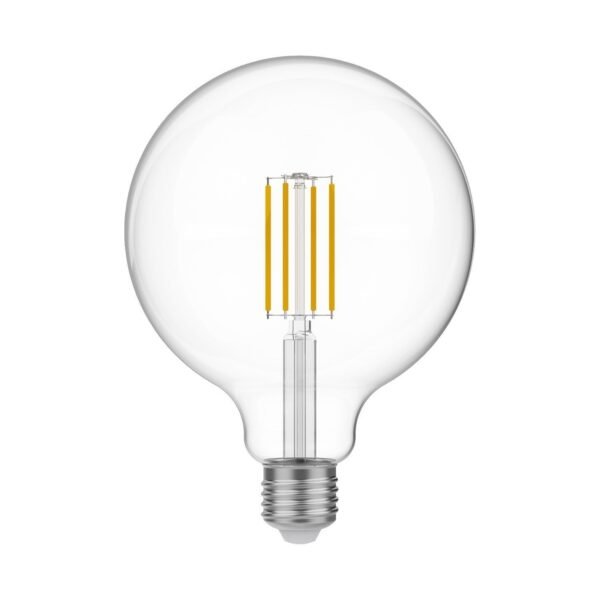 LED G125 E27 Clear Filament 7W 2700K Dimmable Bulb