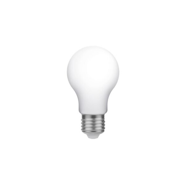 LED A60 E27 Porcelain 7W 2700K dimmable bulb